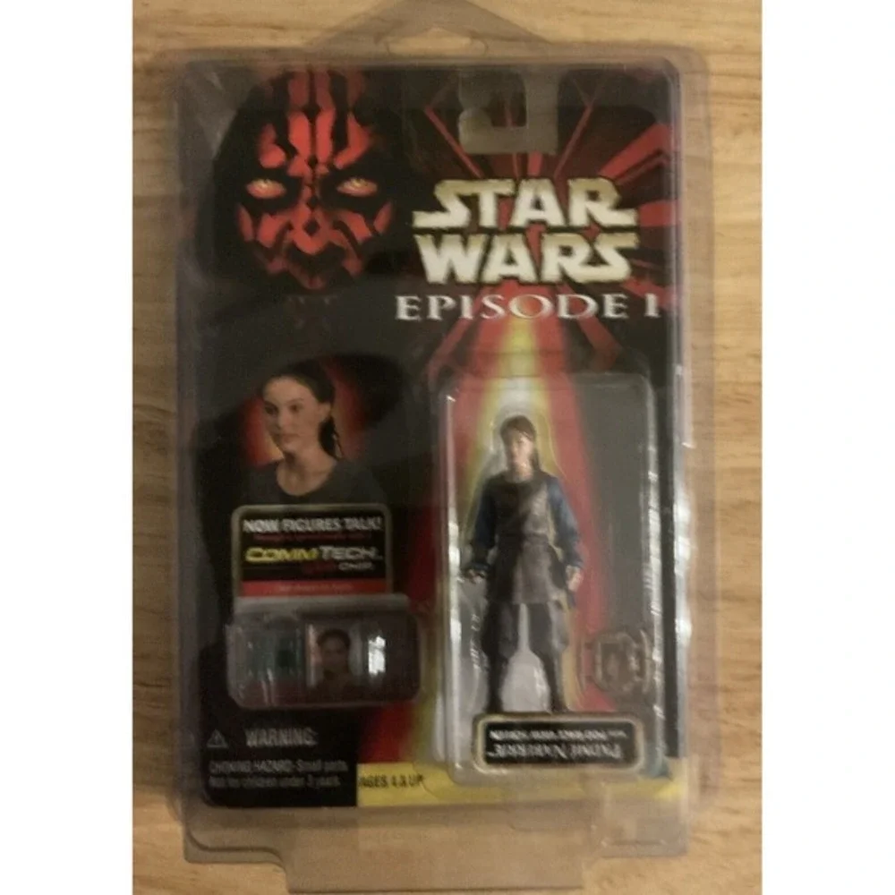 Star Wars Episode I Padme Naberrie W/POD Racer View Screen, OOPS, Name Sticker‎